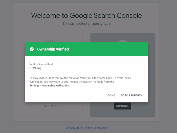 Google SEO Shopify Website Ownership Verification