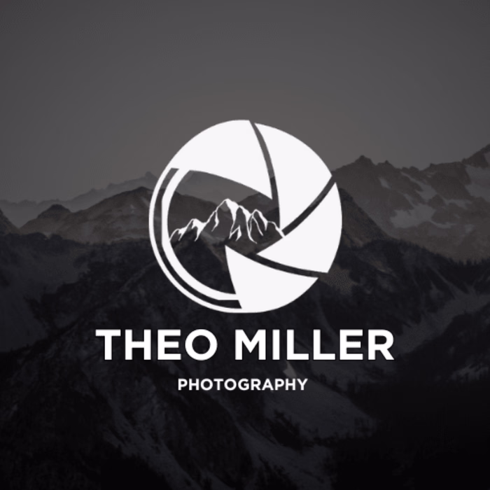 Logo Design: Theo Miller Photography 