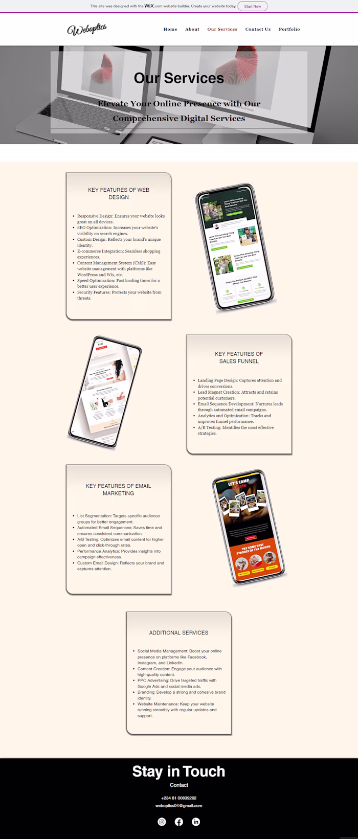 Portfolio website