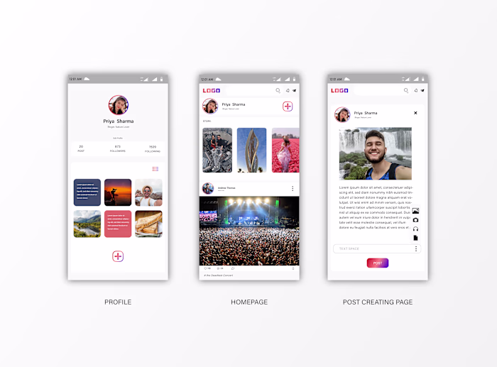 APP USER INTERFACE