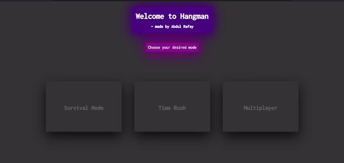 Hangman Game