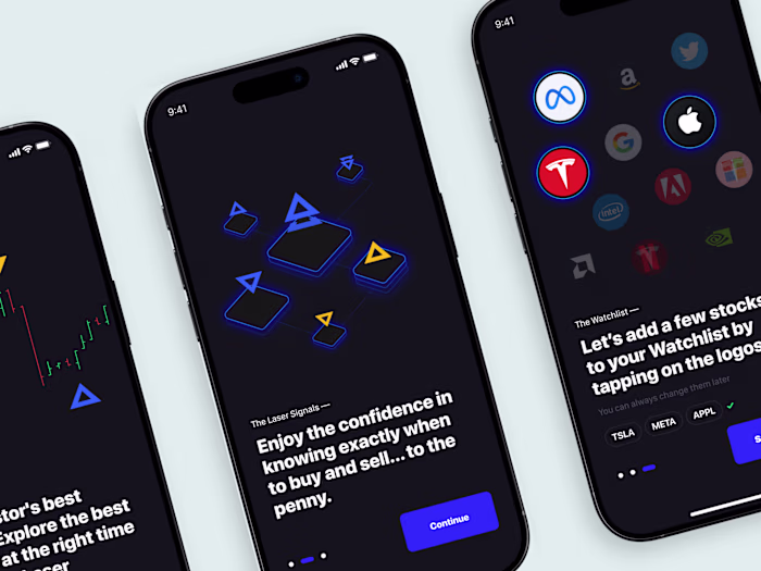 User Interface Design for Fintech SaaS Mobile Application