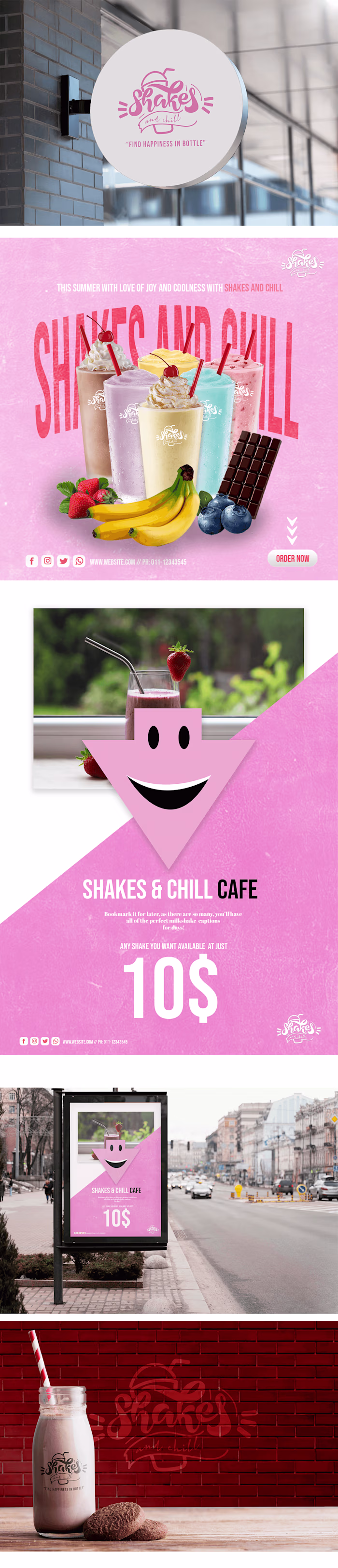 Cafe presentation