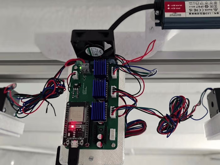 Quad Stepper motor Controller
