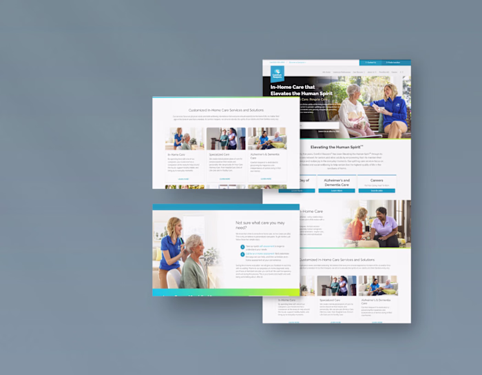 Elderlycare Website Design | Nanny Service