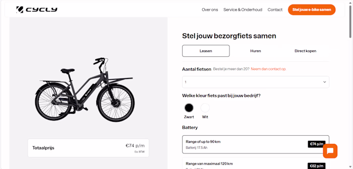 Cycly - Bike configurator