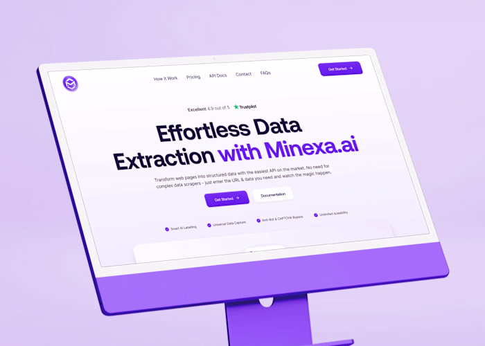Minexa.ai | Website Design