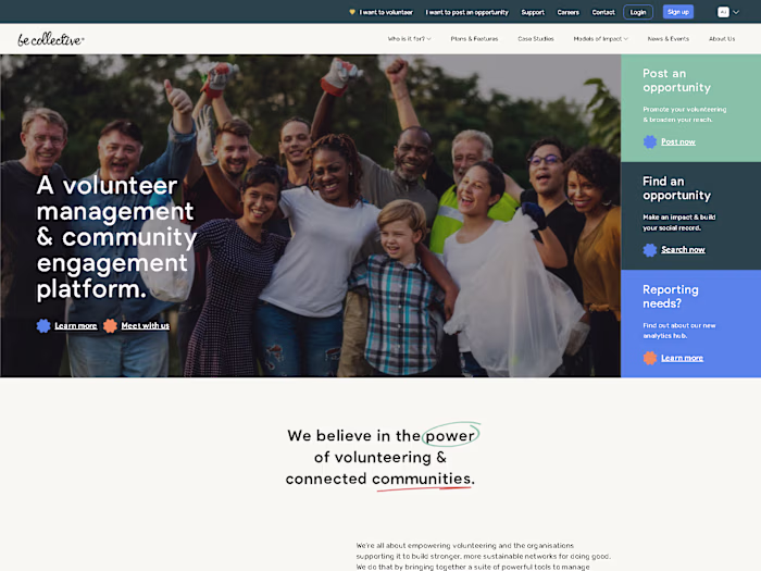 Volunteering Management Platform
