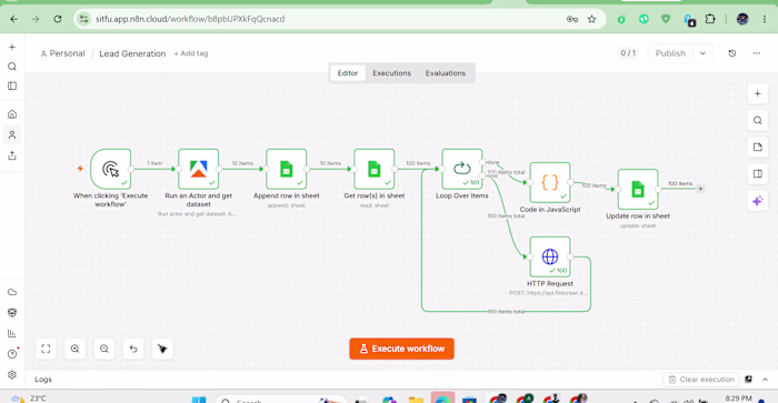 Automated Lead Generation & Data