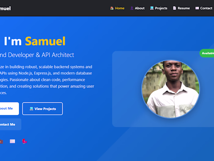 GitHub - Taiwosamuel8364/portfolio