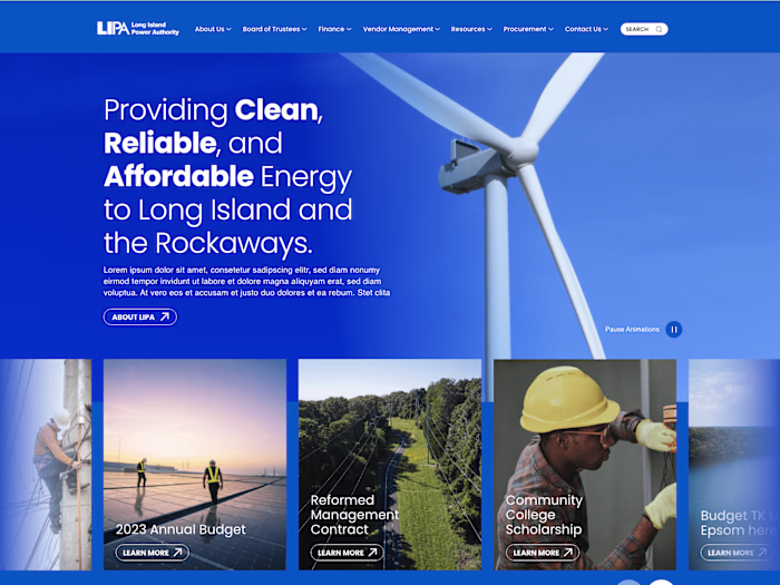 LIPA - UI Design