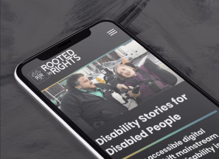 Rooted In Rights Website Design