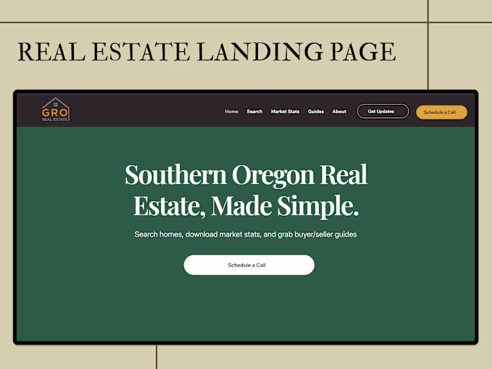 Real Estate Landing Page