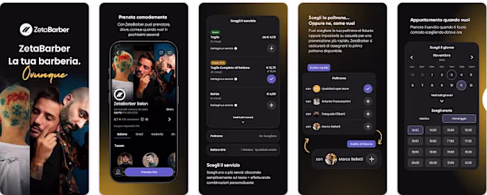 ZetaBarber (Android & iOS) –