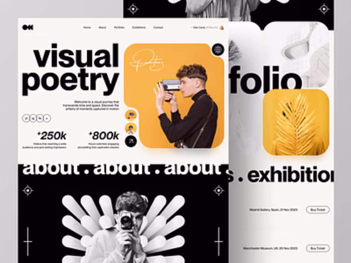 Innovative Portfolio Website