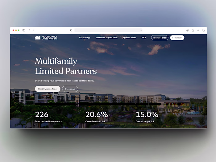 Commerical Real Estate Figma to Webflow Development