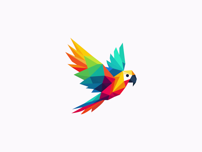 Parrot Vector Logo Available For