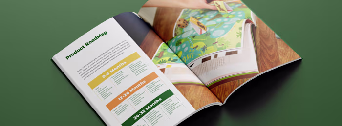 Report | Investment Overview design for Quirky Kid