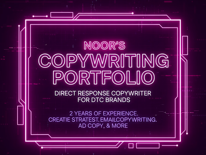 Copywriting for eCommerce Brands