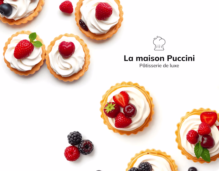 Pâtisserie La maison Puccini - design UX/UI