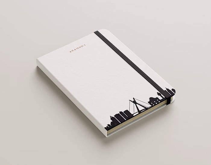 [GRAPHIC DESIGN | MGMT] NOTEBOOK COVERS FOR ARAMODU