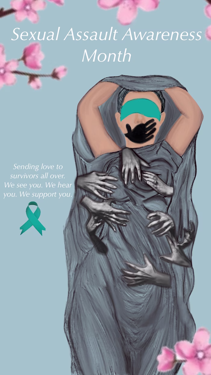 Poster created for Sexual Assault