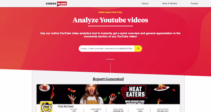 Youtube analytics app with NLP for grading comments