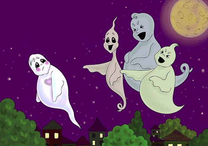 The Ghost Who Couldn't Say Boo by Lee Hartley