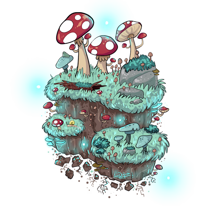 Mushroom Island Design Line- Personal Brand