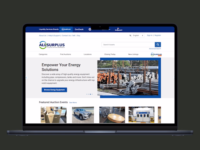 AllSurplus A Liquidity Marketplace