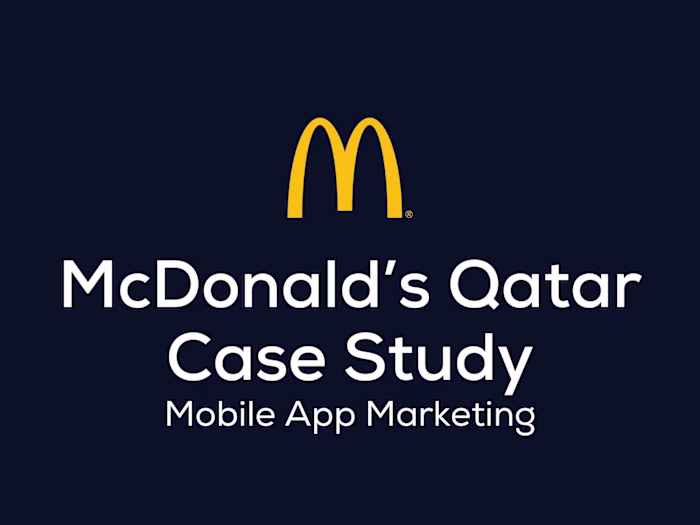 McDonald's Award-winning App Campaign
