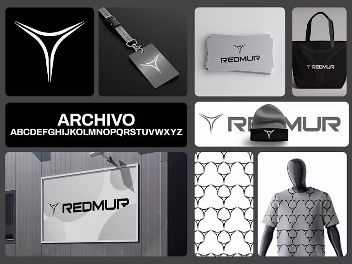 Brand Identity Design - REDMUR Digital