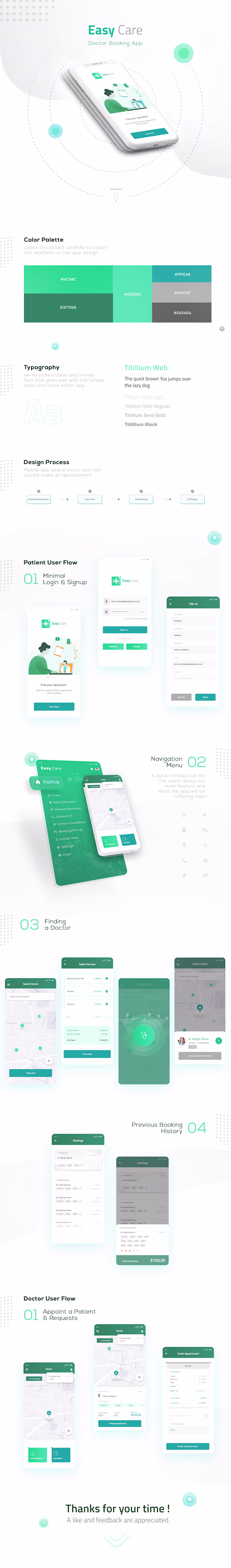 Easy Care - Doctor booking app