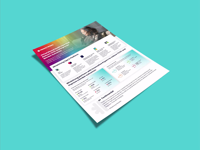 Mindstrong- Flyer one Pager