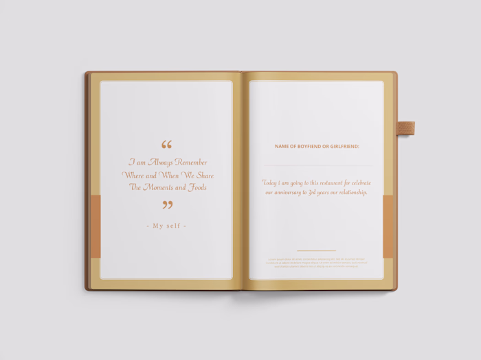 Journal Book Layout