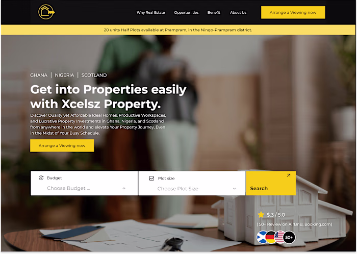 Xcelsz Website Redesign