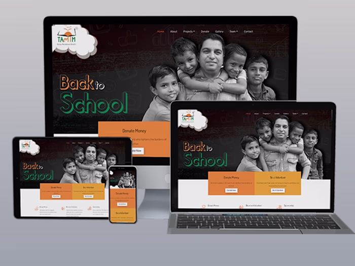 We Love working for NGO.