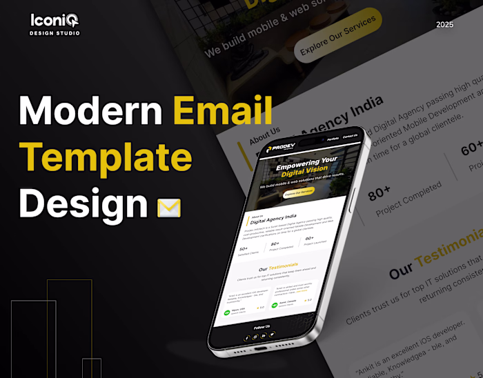 Corporate Email template Design | IT company