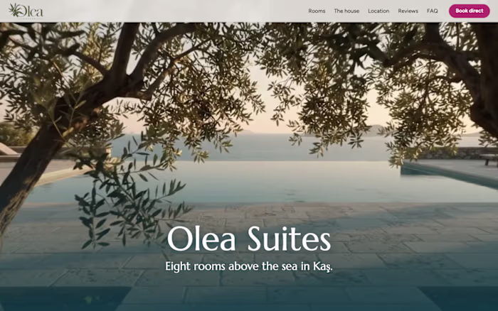 Olea Suites — Boutique Hotel Concept