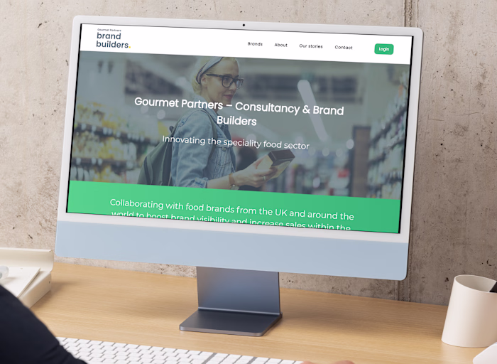 Gourmet Partners Brand Builders Website