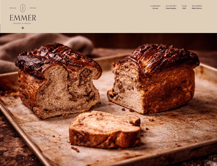 EMMER — Brand Identity for a Heritage Grain Bakery