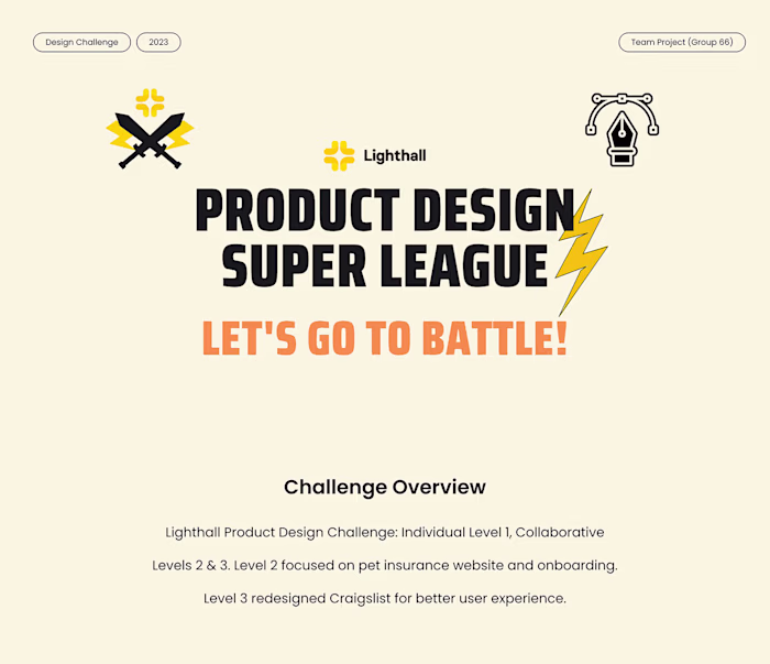 Product Design Challenge