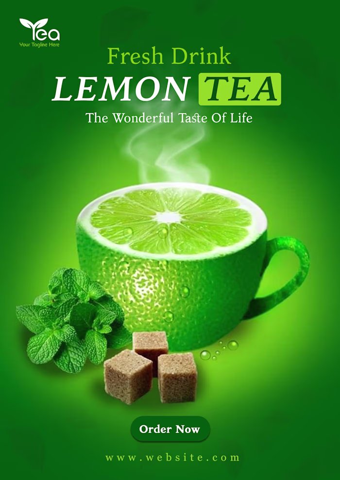 Tea ads poster
