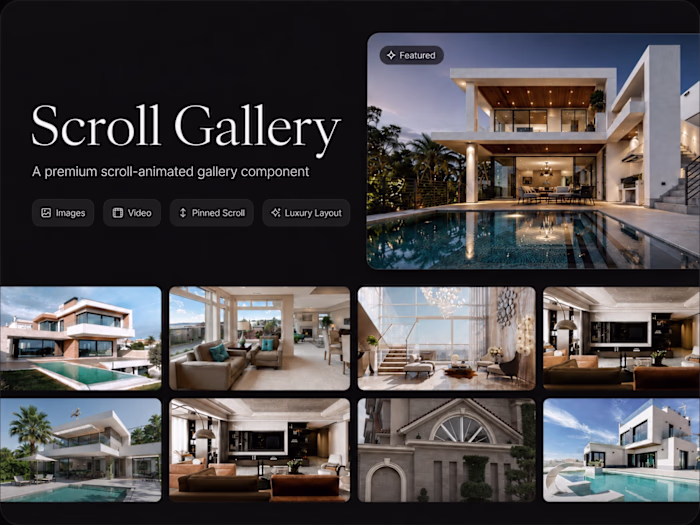 Framer Animated Gallery | Scroll-Based