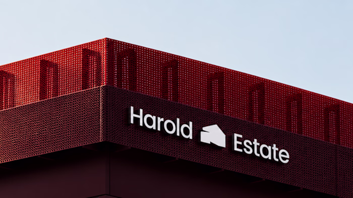 Harold - Real Estate, Logo Design, Modern Logo