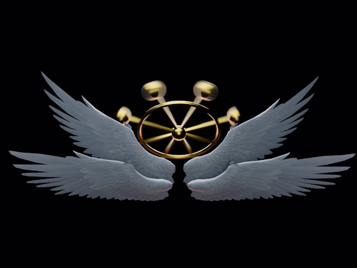 symbolic representation of Mahoraga (Eight-Handled