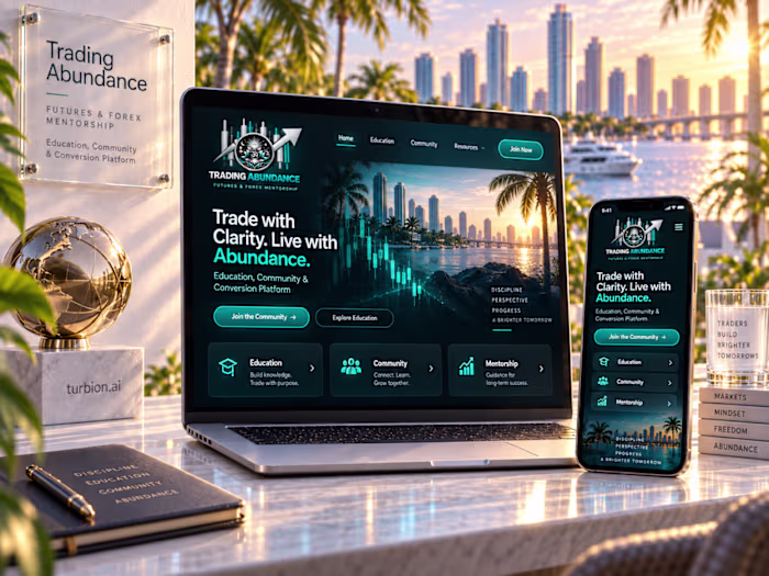 Trading Abundance — Education & Community Platform