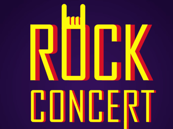 Poster for a concert