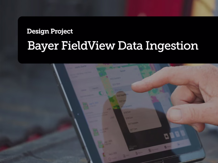 Bayer FieldView App - Data Upload, Edit & Import
