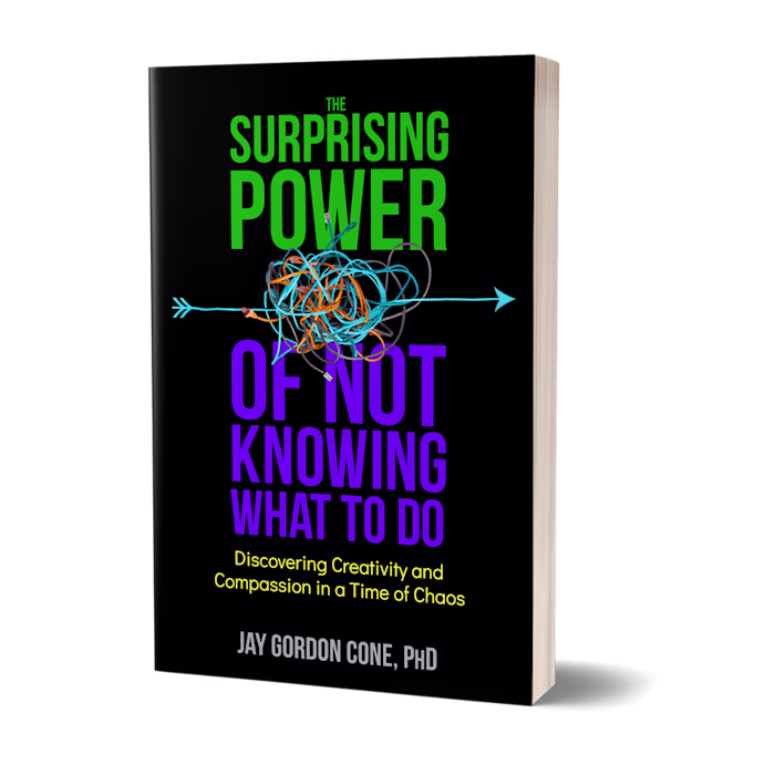 Book Cover: The Surprising Power of Not Knowing What to Do